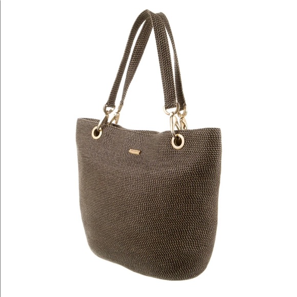Eric Javits Raffia Tote Bag in brown - Picture 2 of 12